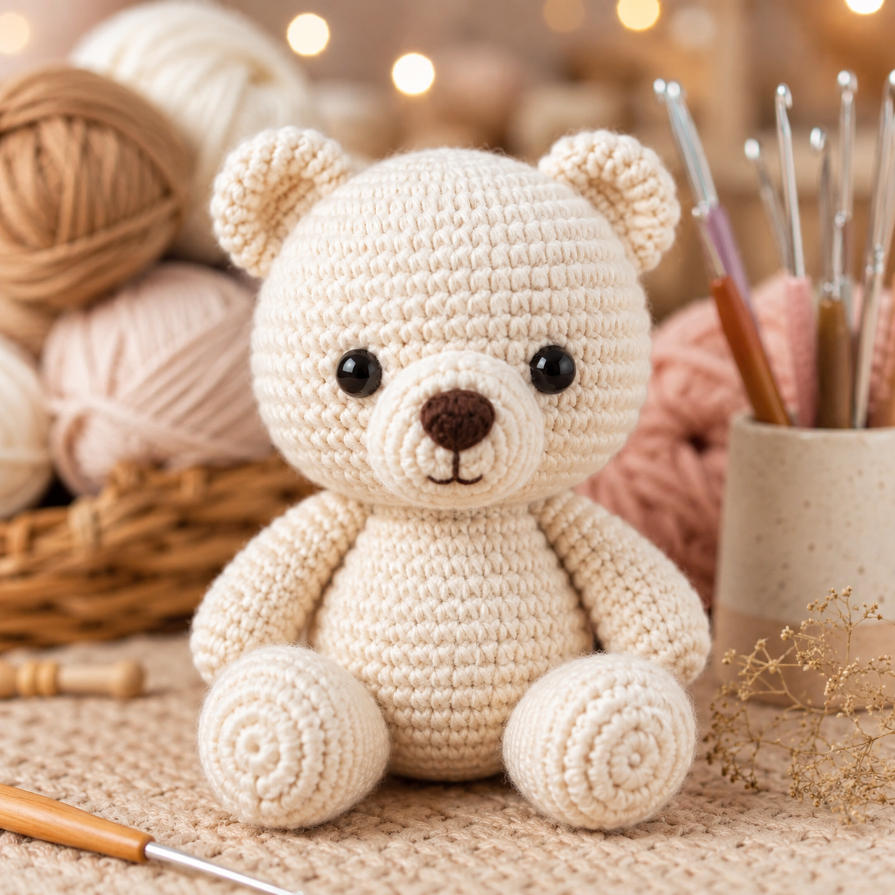 Haakpatroon Beertje Brom: Gratis Amigurumi Beer Haken voor Beginners