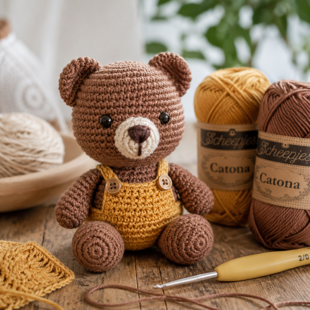 Beertje Brom Haken: Beginnervriendelijk Amigurumi Patroon