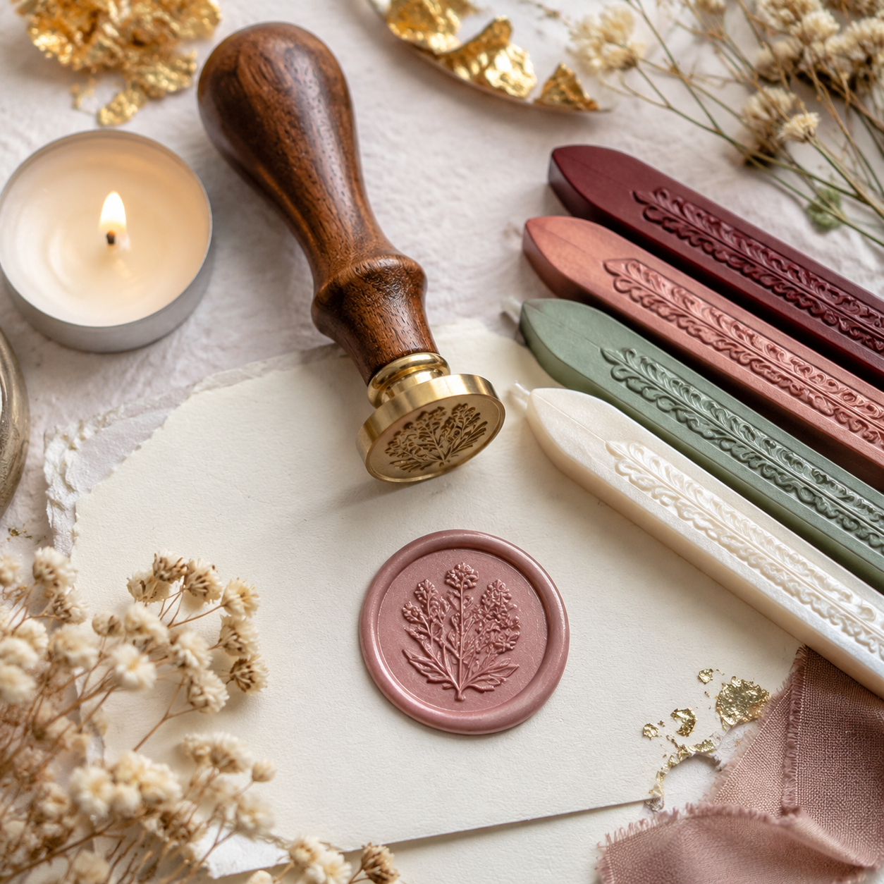 Lakzegels maken voor kaarten en cadeaus: een elegante beginnersgids