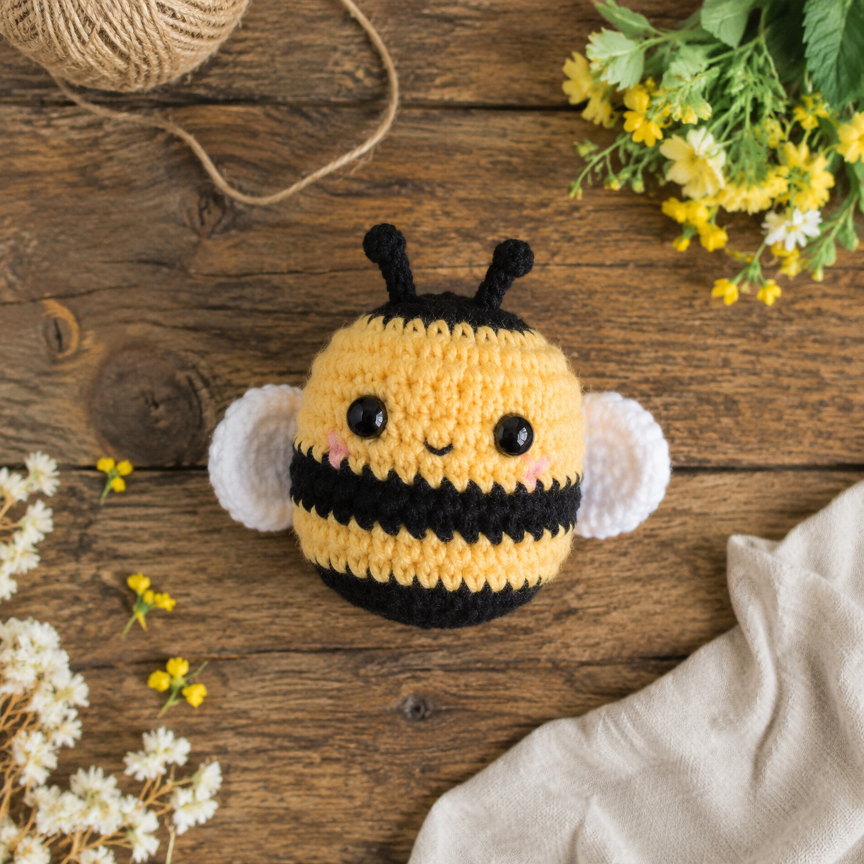 Gehaakte Bij Haken: Amigurumi Bijtje Stap voor Stap