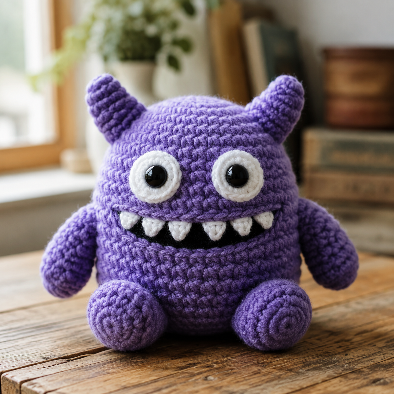 Amigurumi Monster Haken: Schattige Yum Yum Knuffel voor Beginners