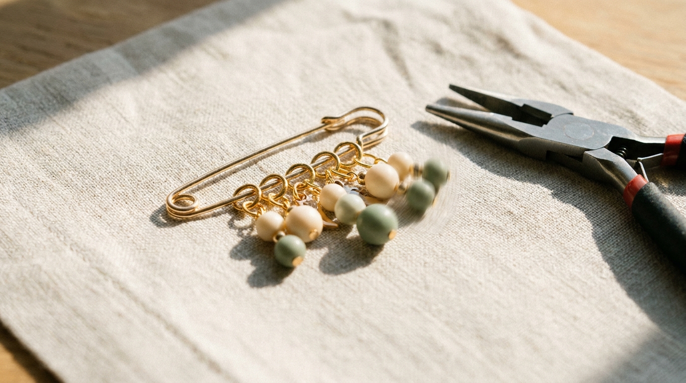 Broche Maken met Bedels voor Beginners: Persoonlijke Sierspeld met Beweging en Charme