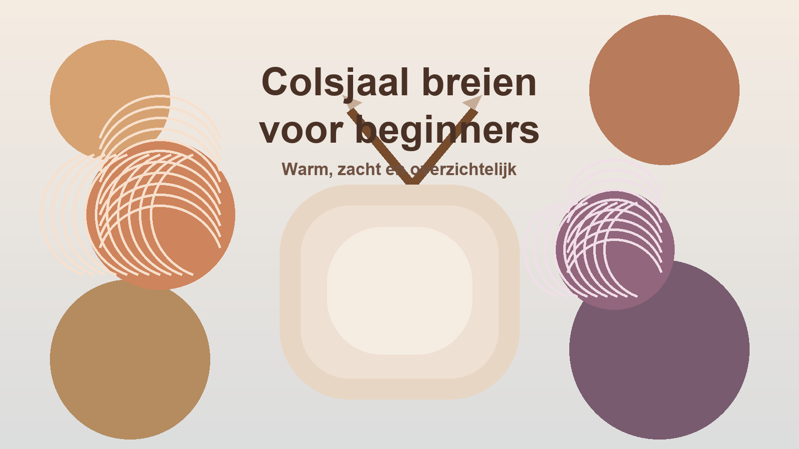 Colsjaal breien voor beginners: warme col in boordsteek met rustige twist