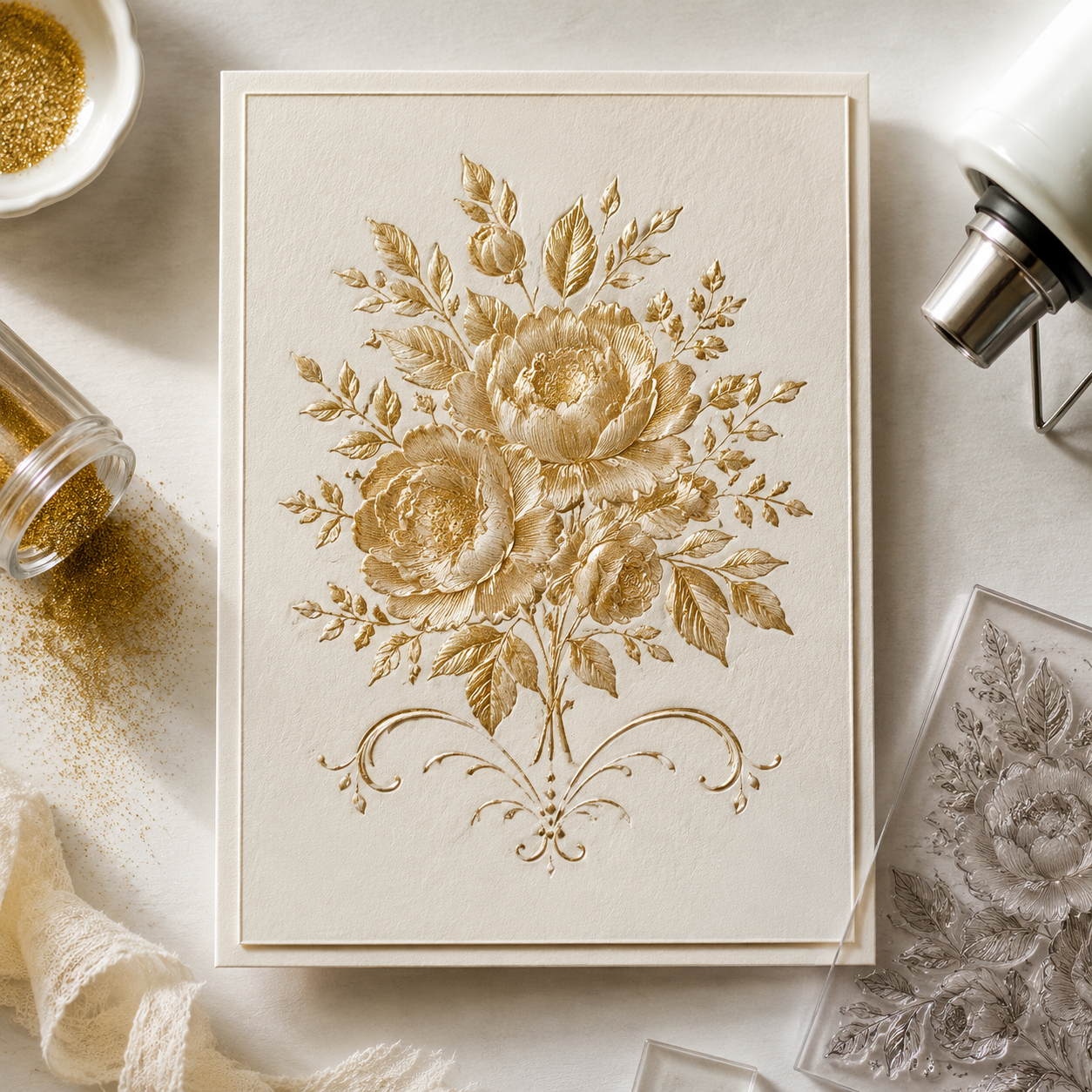 Embossing voor Beginners: Maak Glanzende Luxe Wenskaarten