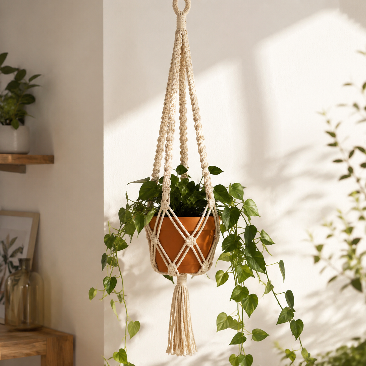 Macrame Plantenhanger Knopen voor Beginners: Rustige Zomergids voor je Hangende Planten