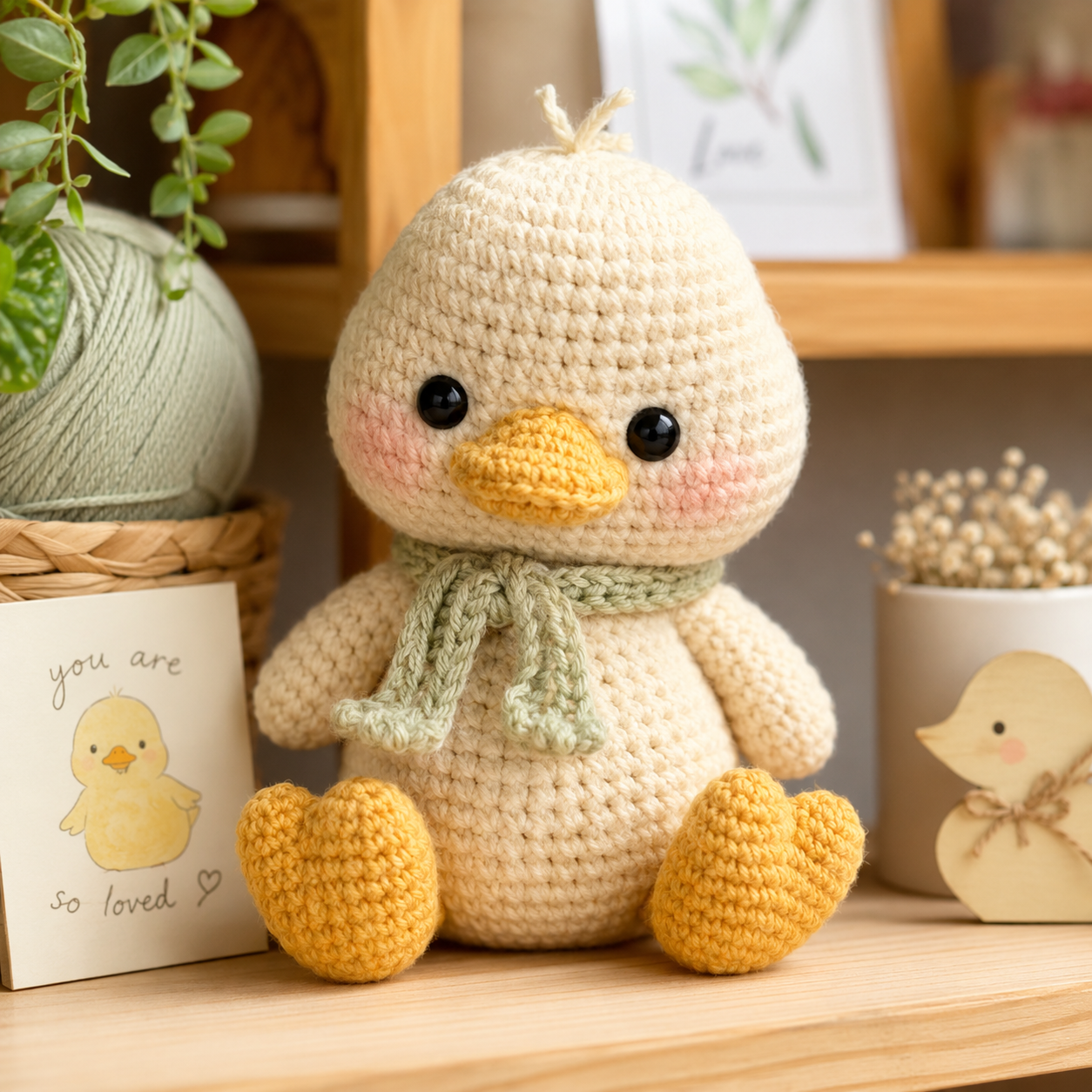 Ravelry patroon: Mark Duck