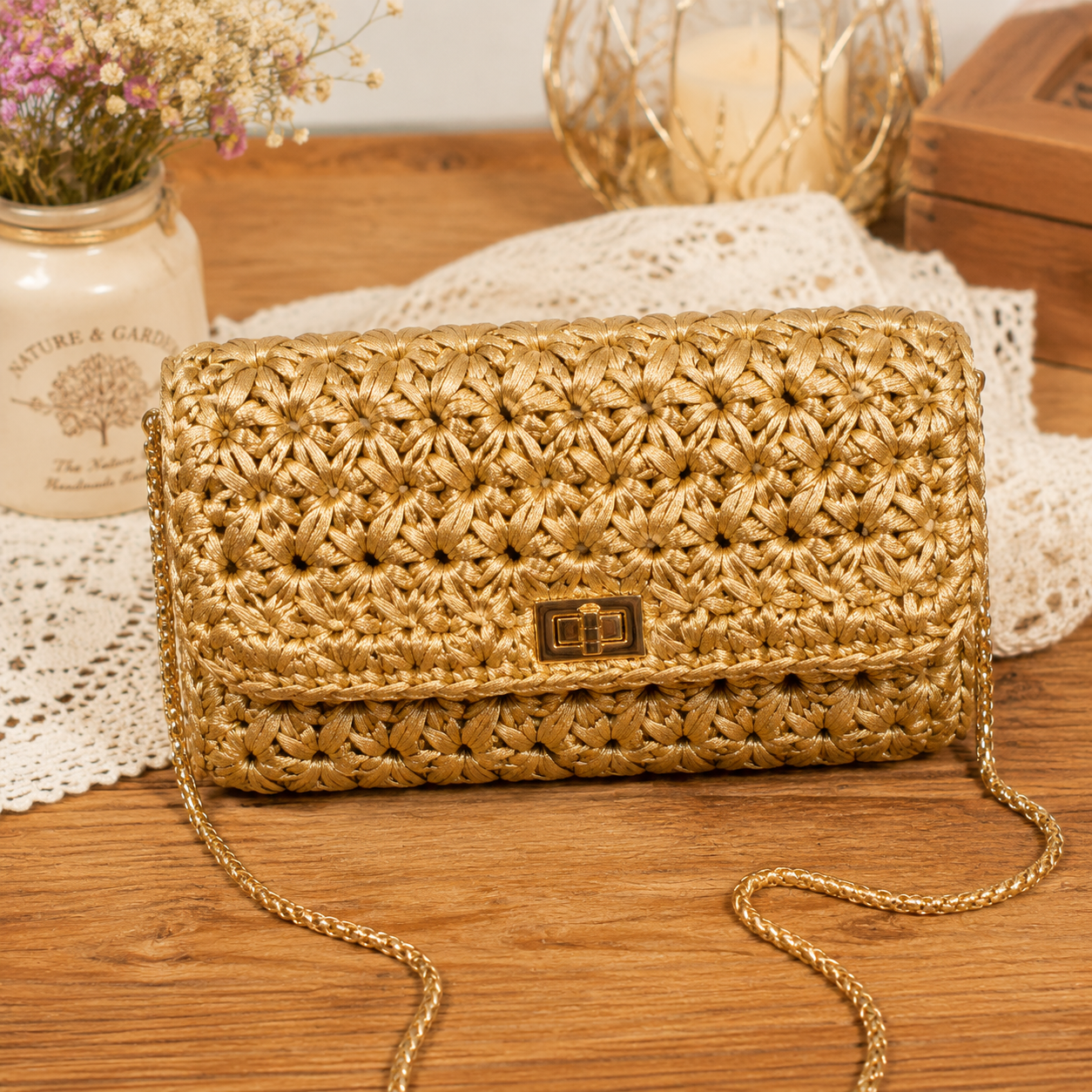 Een Gehaakte Clutch Maken: Snel Feesttasje met XXL-Garen