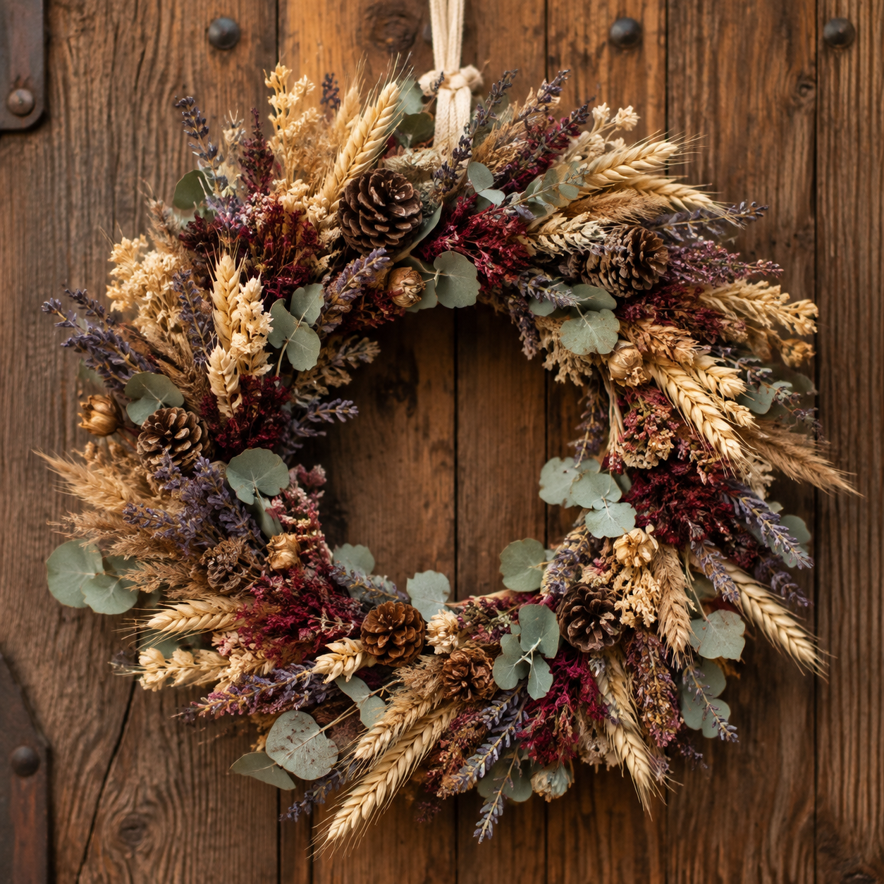 Herfstkrans Maken met Gedroogde Bloemen: Natuurlijke DIY Gids voor Beginners
