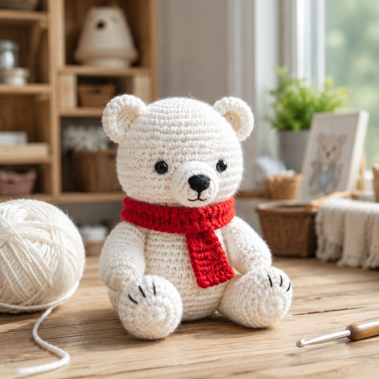 IJsbeer Amigurumi Haken: Stap voor Stap een Schattige Knuffel Maken