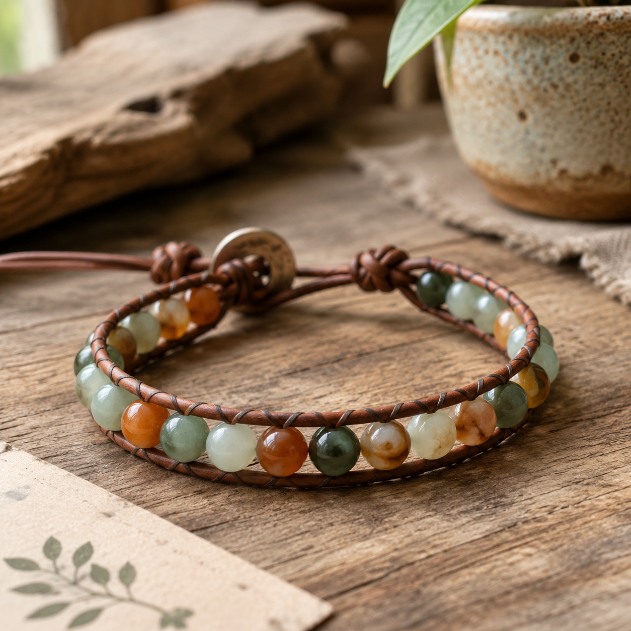 Lederen Wikkelarmband Maken met Kralen: Beginnersgids