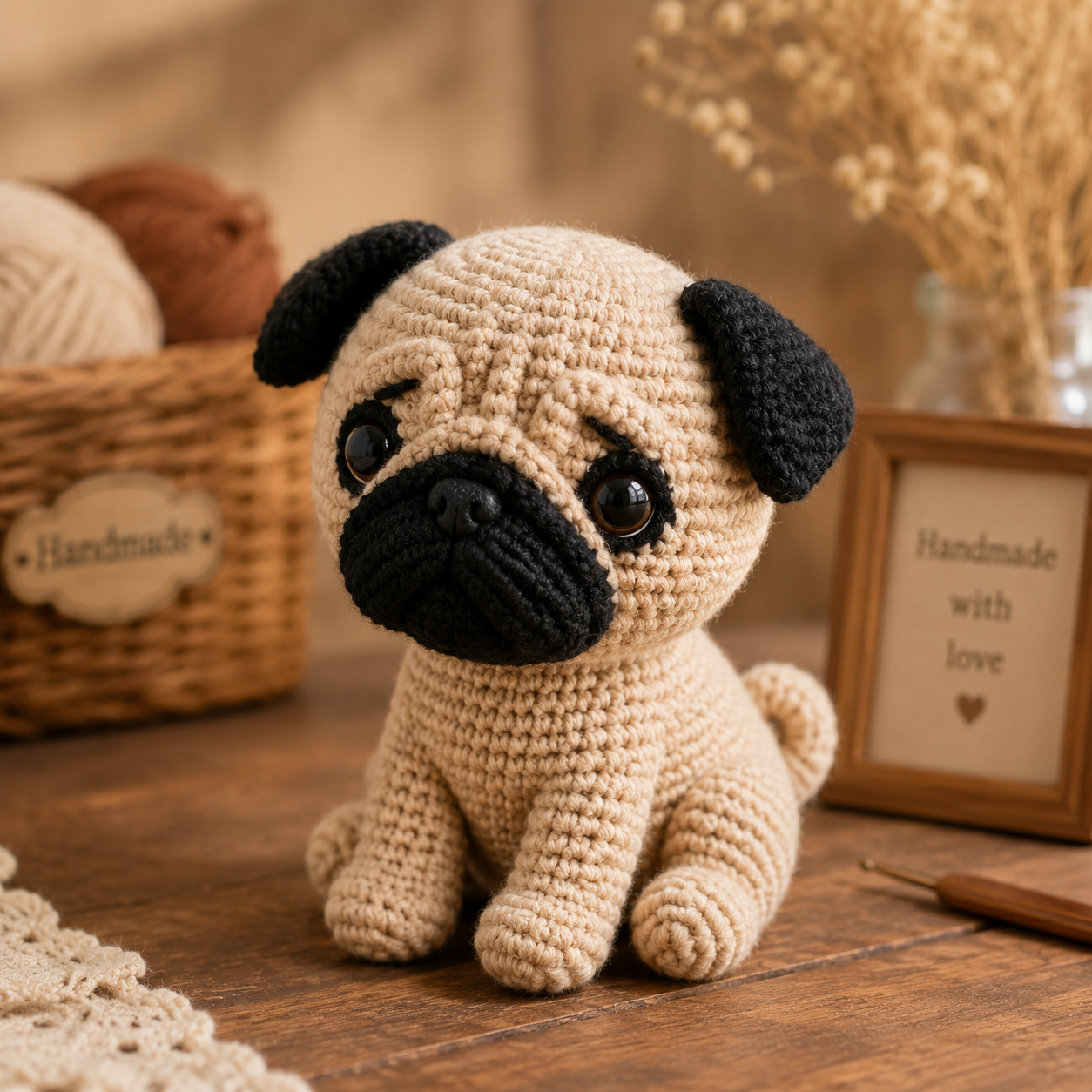 Mopshond Haken: Een Schattig Amigurumi Hondje Stap voor Stap