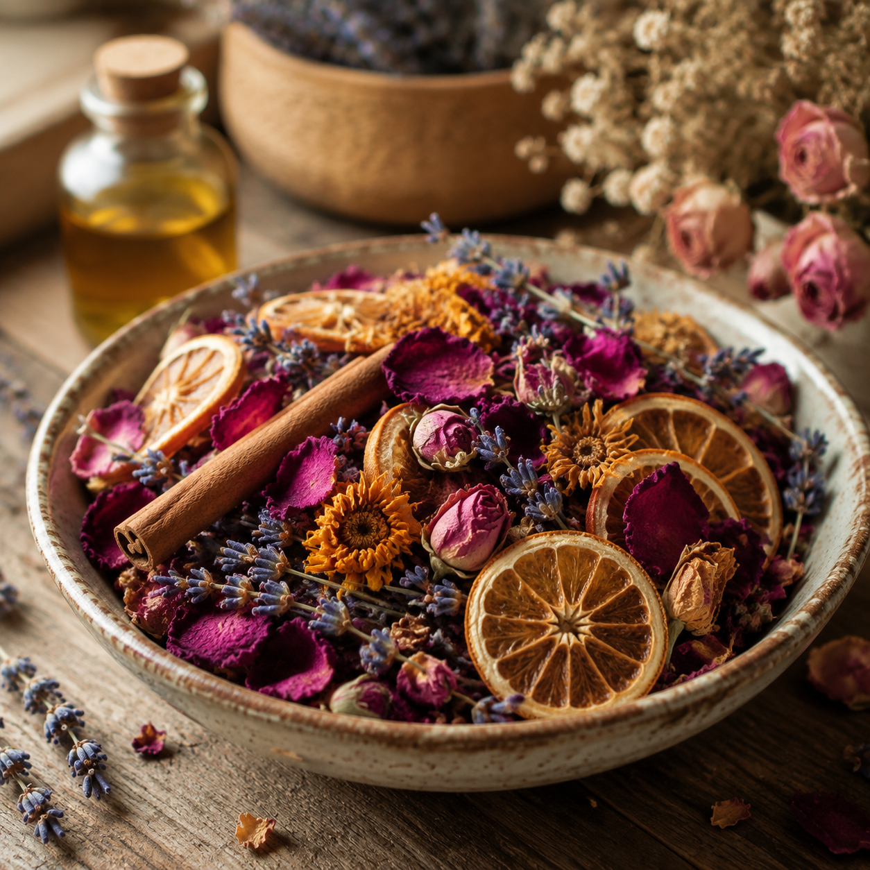 Potpourri Maken met Gedroogde Bloemen: Geurige Zomergids voor Beginners
