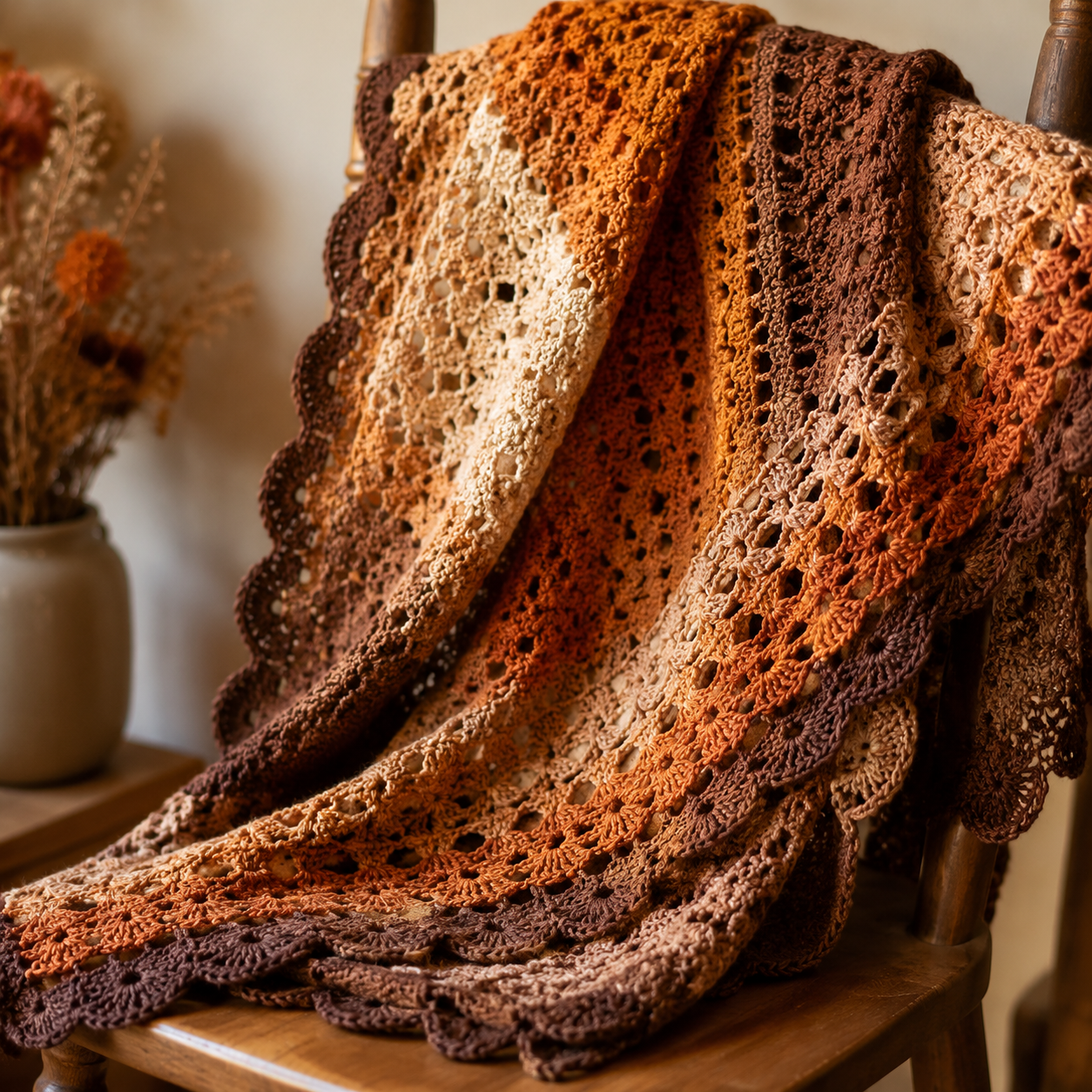Ravelry patroon: Schal Quiraing
