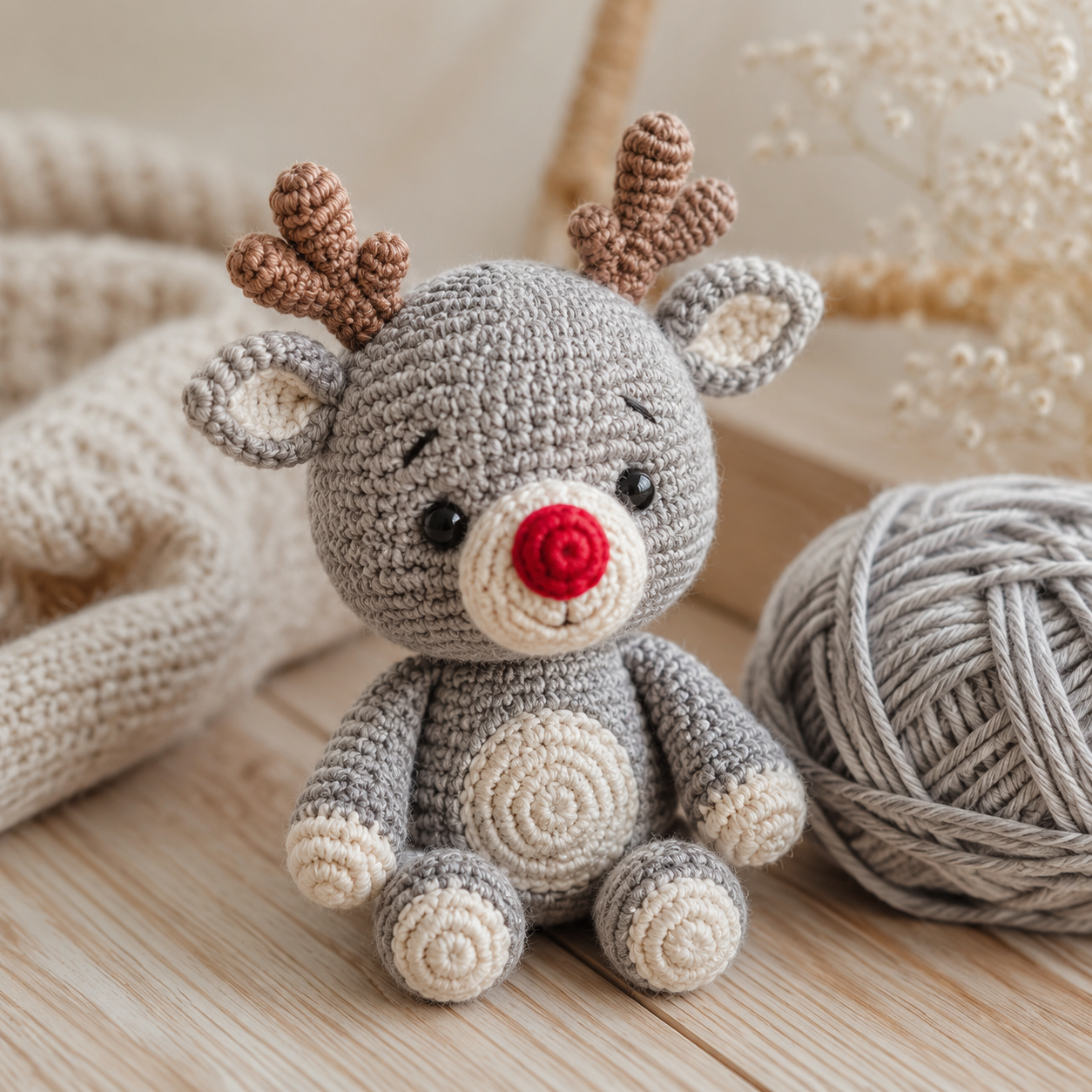 Rendier Haken: Amigurumi Patroon voor Beginners