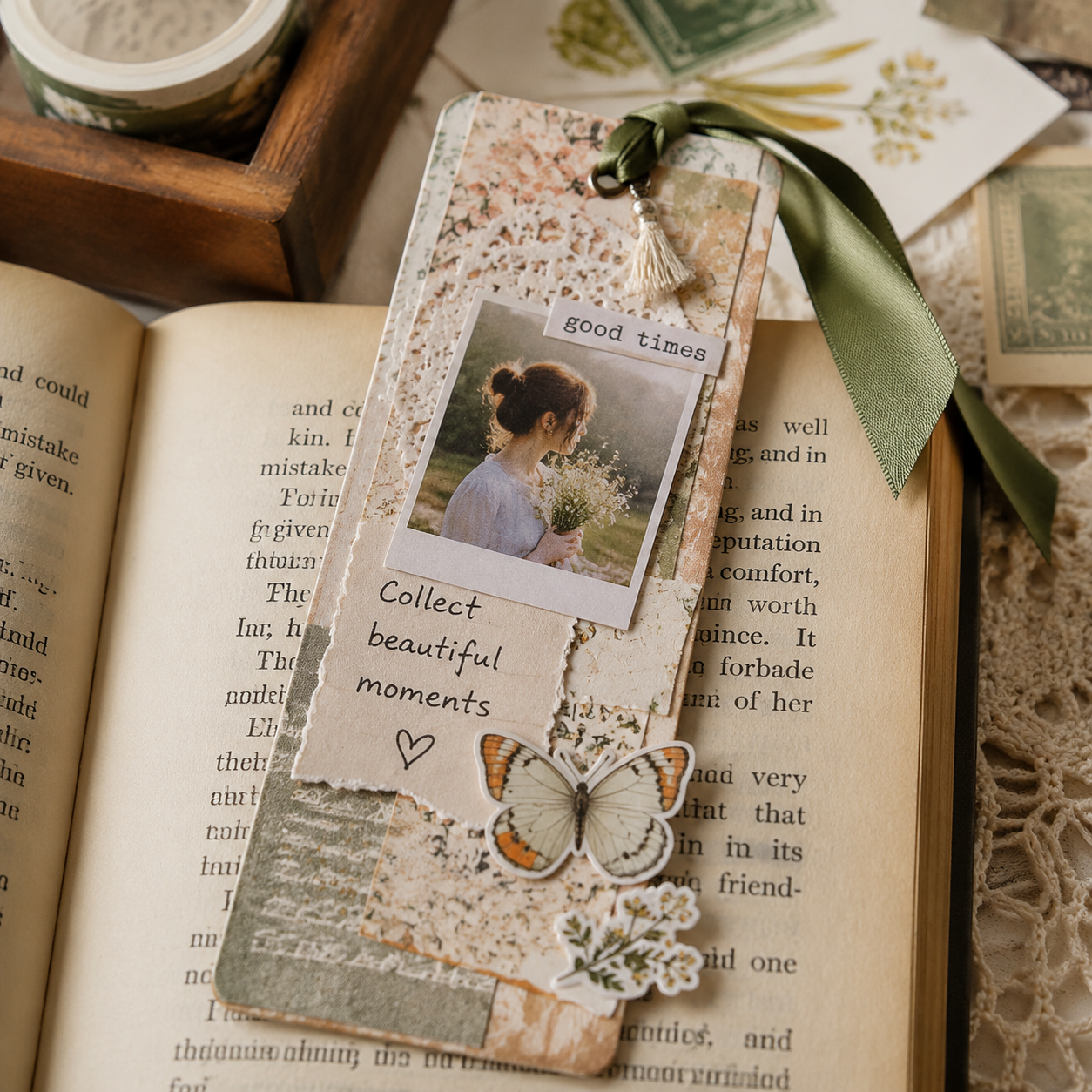 Scrapbook Boekenlegger met Foto Maken: Gepersonaliseerd Cadeau