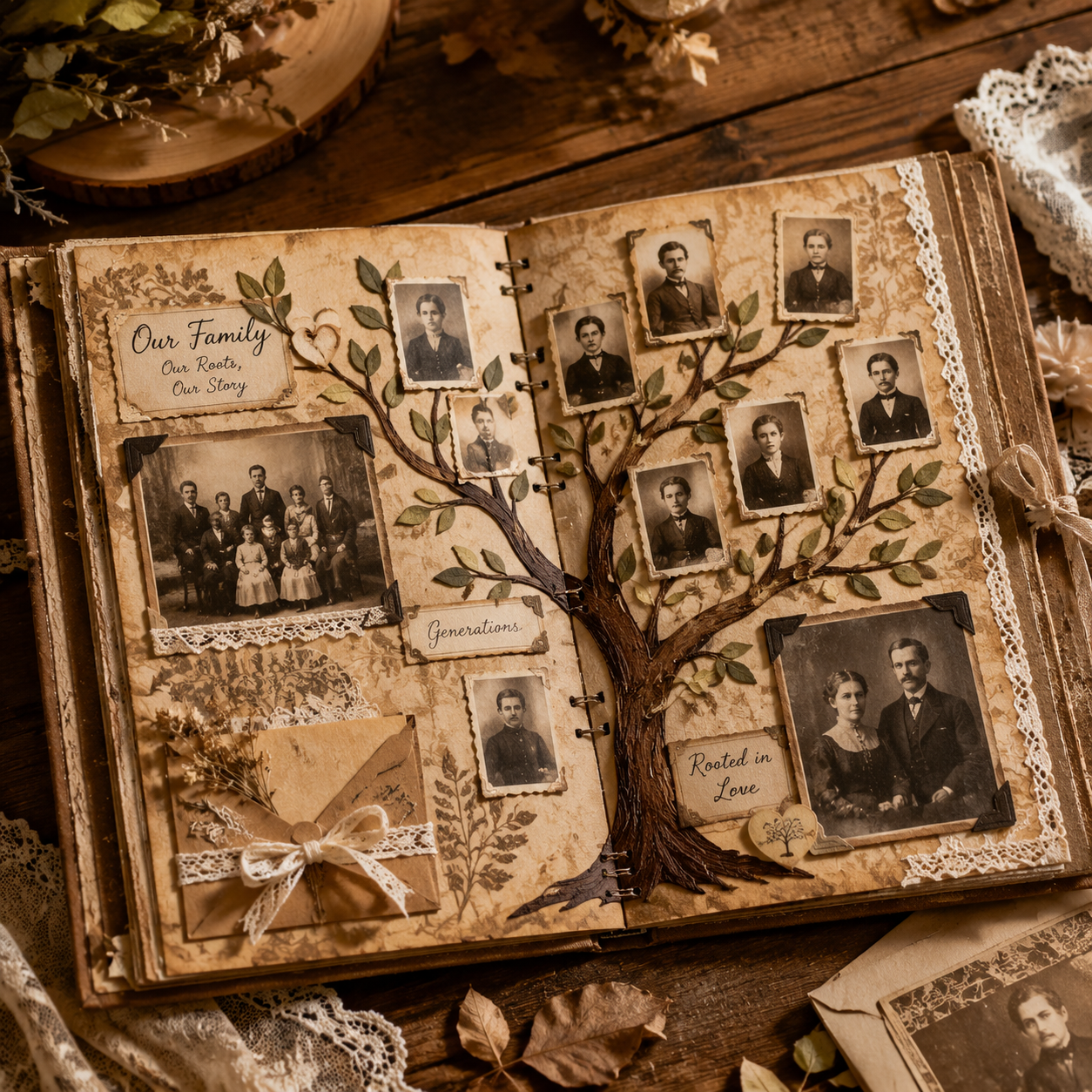 Stamboom Scrapbook Maken voor Beginners: Jouw Familiegeschiedenis in Beeld