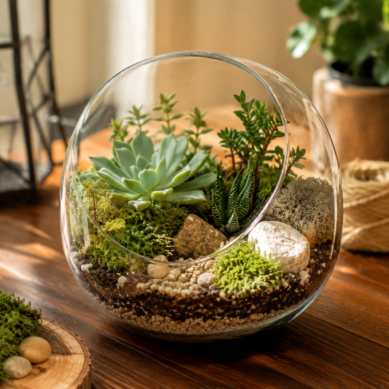 Terrarium Maken in een Glazen Pot: Zomergids voor Beginners