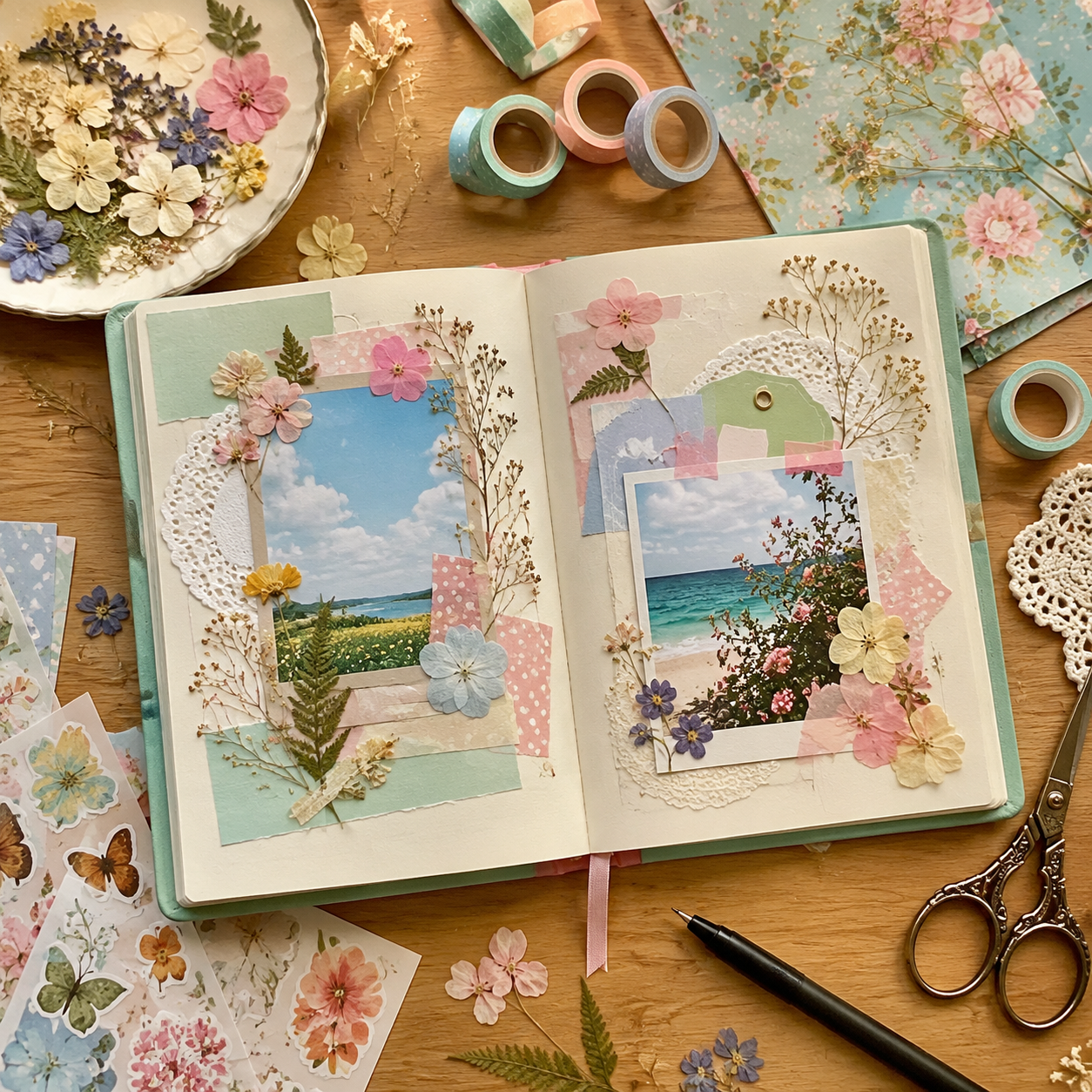 Zomerscrapbook Maken voor Beginners: Jouw Vakantieherinneringen Creatief Vastleggen