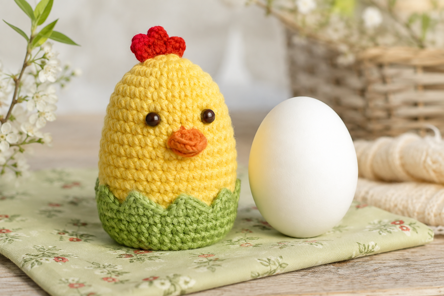 Paaskip eierwarmer haken: gratis patroon voor Pasen