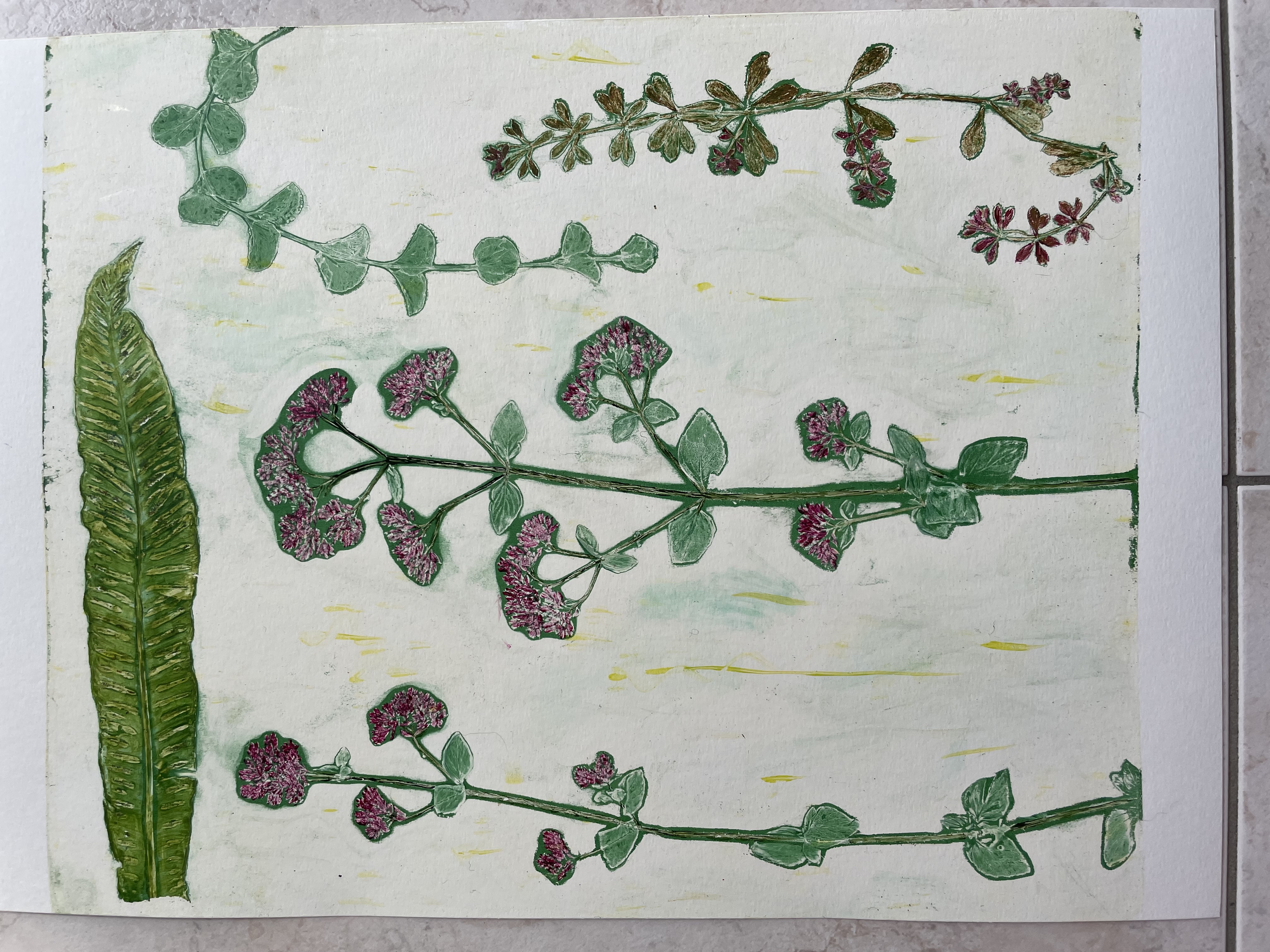 Masterclass Botanical Gelprint | 3 x 3 uur