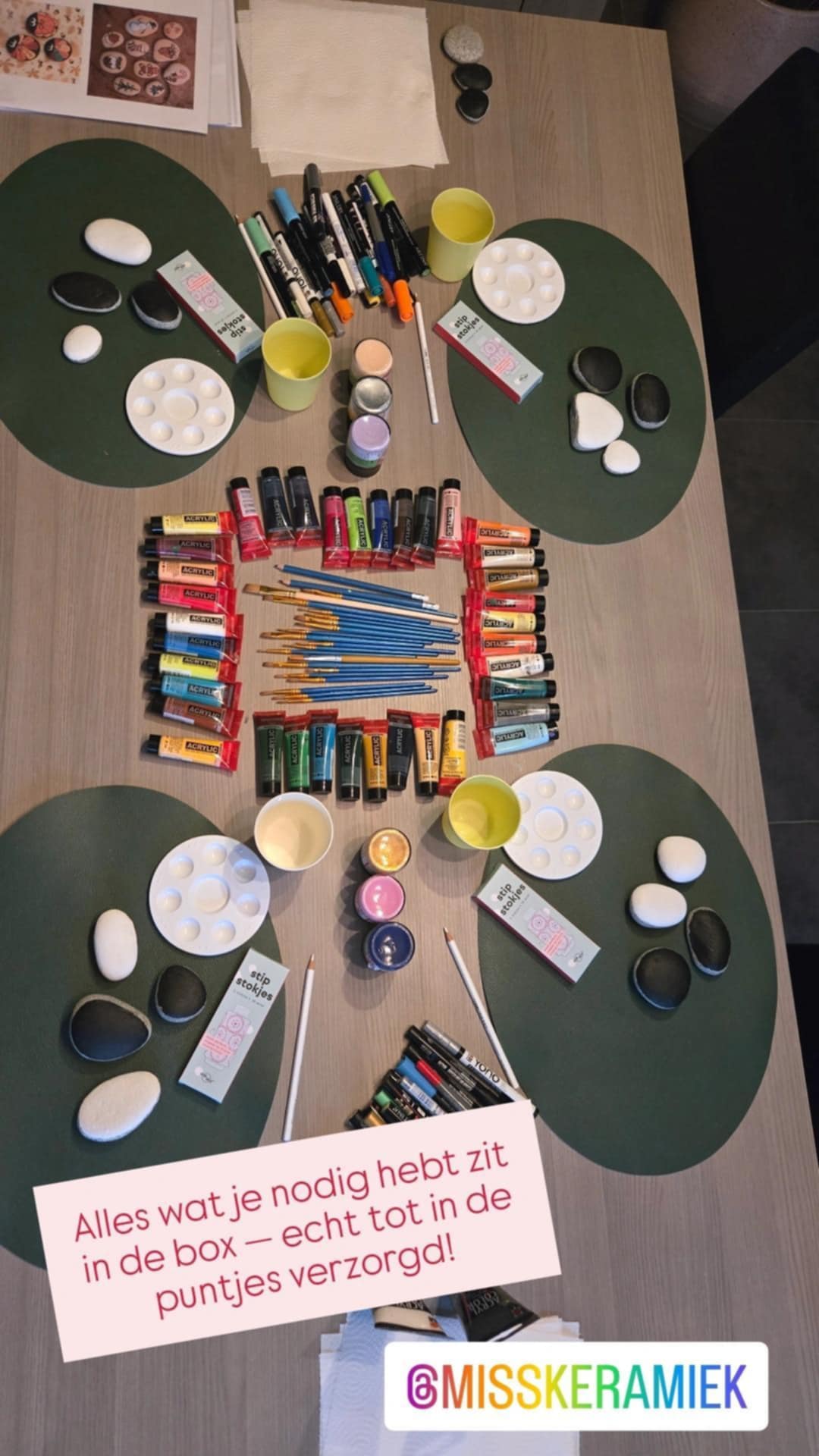 Workshop@Home Happy Stones bij jou thuis