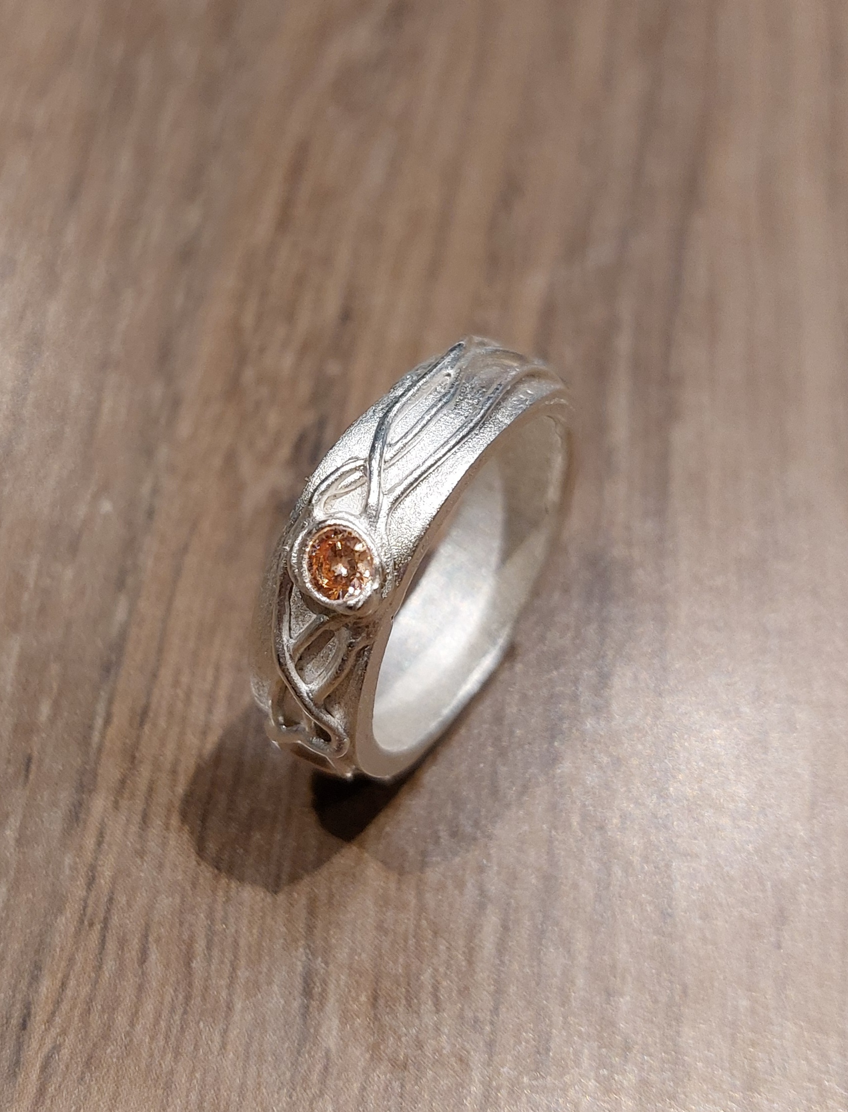 Zilverklei Ring