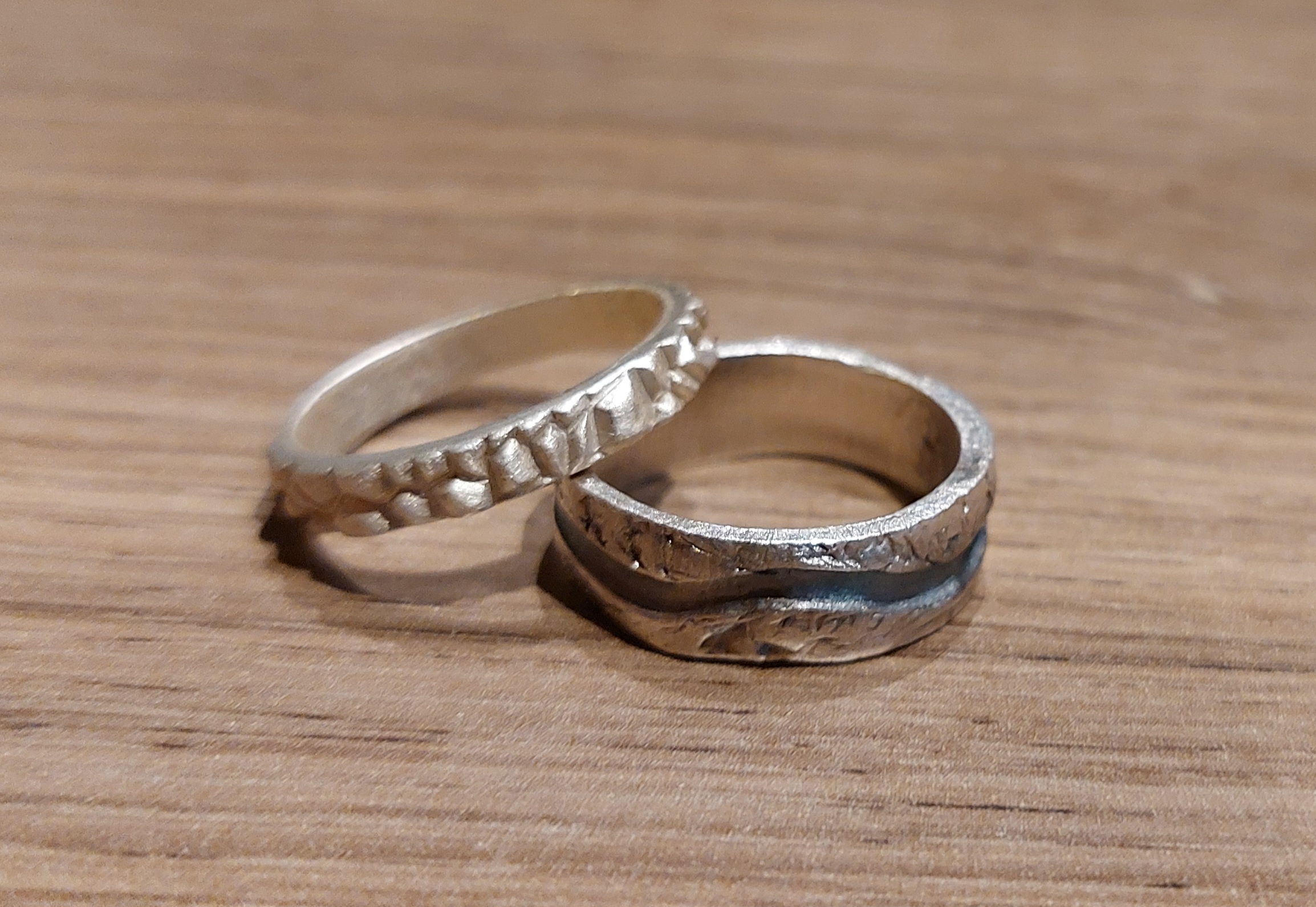 Zilverklei Ring