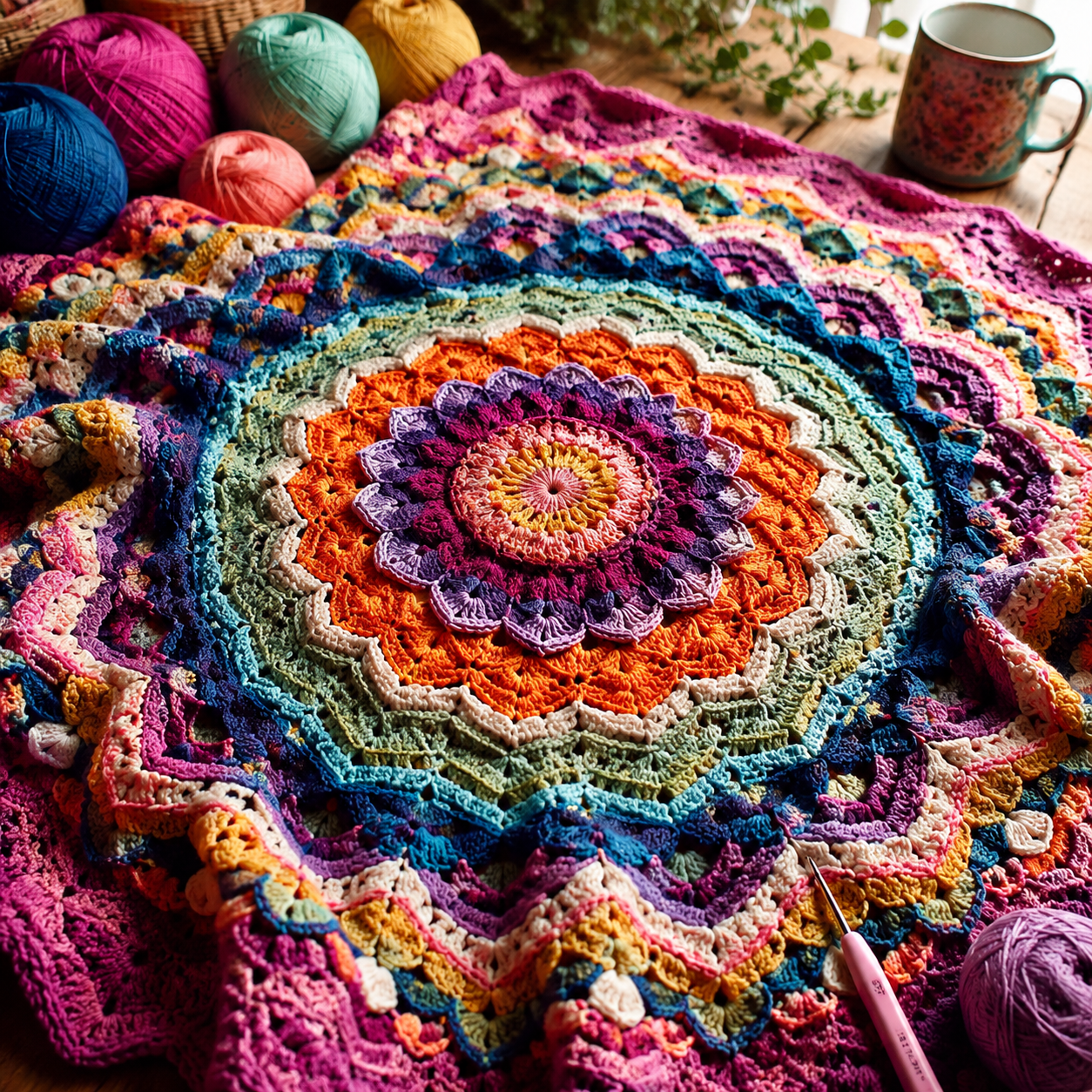 Ravelry patroon: Sophie's Universe CAL